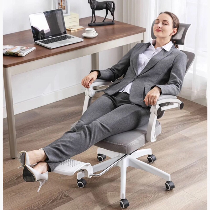 Ghế Công Thái Học, Ghế xoay văn phòng, Ghế làm việc CTH-95 bảo vệ cột sống, có gác chân ngả 145 độ | BigBuy360 - bigbuy360.vn