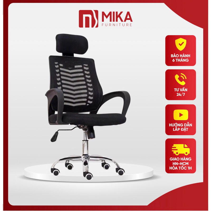 Ghế Xoay Văn Phòng,ghế lưới cao cấp,thiết kế chống mỏi lưng,xoay 360 độ,học tập và làm việc | BigBuy360 - bigbuy360.vn