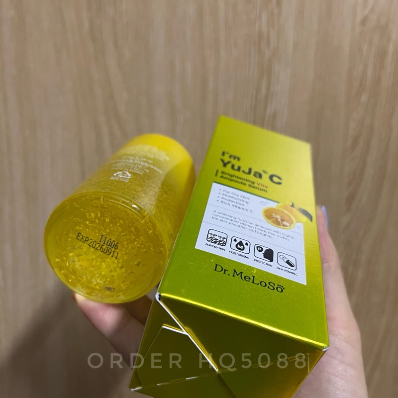 Serum tinh chất trắng da Hàn Quốc Dr. Meloso I'm Yuja C Brightening Vita C Ampoule Serum 100ml