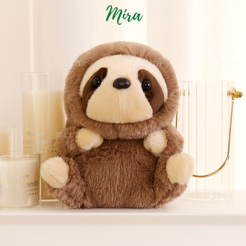 Gấu Bông Sloth Con Lười Đồ Chơi Gấu Bông Cho Bé Trai & Bé Gái Thương Hiệu Aurora Quà Sinh Nhật MIRA-GB28746