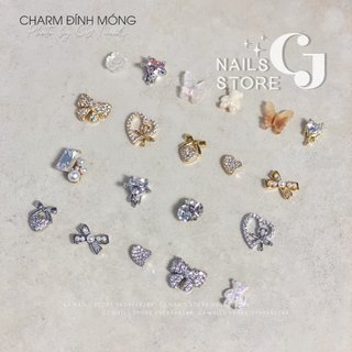 Charm đính móng nail sang trọng - Charm nail mẫu mới nhất 2024