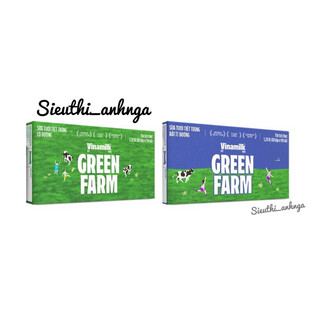 Thùng 48 hộp Sữa Tươi Tiệt Trùng Vinamilk Green Farm có đường / Rất Ít Đường 110ml