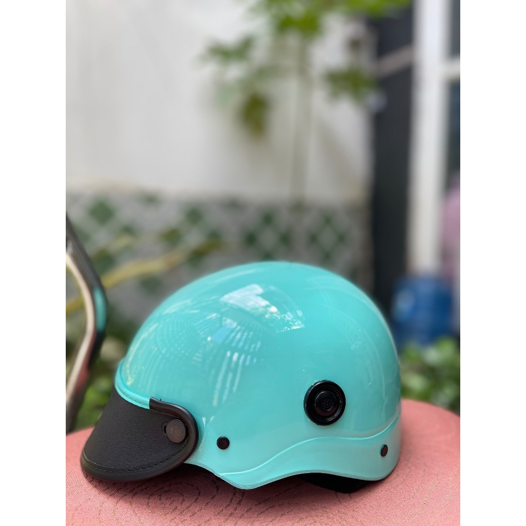 NÓN BẢO HIỂM NỬA ĐẦU PHỦ BÓNG NHIỀU MÀU LỰA CHỌN