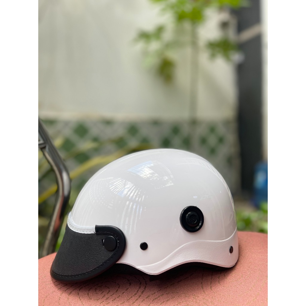 NÓN BẢO HIỂM NỬA ĐẦU PHỦ BÓNG NHIỀU MÀU LỰA CHỌN