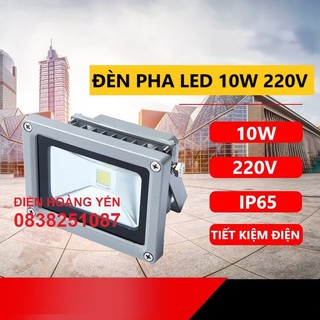 Đèn Pha Led 10W Siêu Sáng (Trắng, Vàng, Dương, Lá, Đỏ, Đổi Màu)