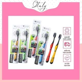  10 Bàn chải đánh răng than tre hoạt tính Hàn Quốc Bossi 921 hàng loại 1 