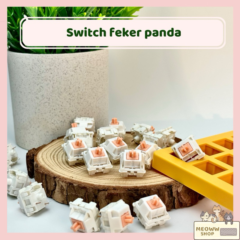 Switch feker Holy Panda tactile cho bàn phím cơ giá rẻ