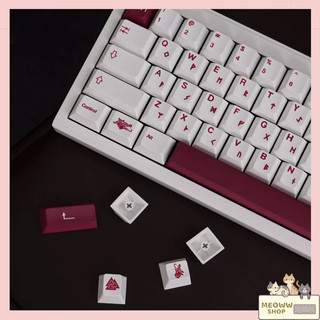 Keycap Red on White