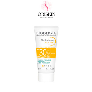 Sample Bioderma Kem Chống Nắng Dành Cho Da Mụn Bioderma Photoderm Akn Mat Spf30 5ml