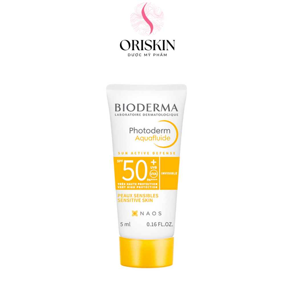 Sample Bioderma Kem Chống Nắng Giảm Bóng Nhờn Photoderm Max Aquafluide SPF50+