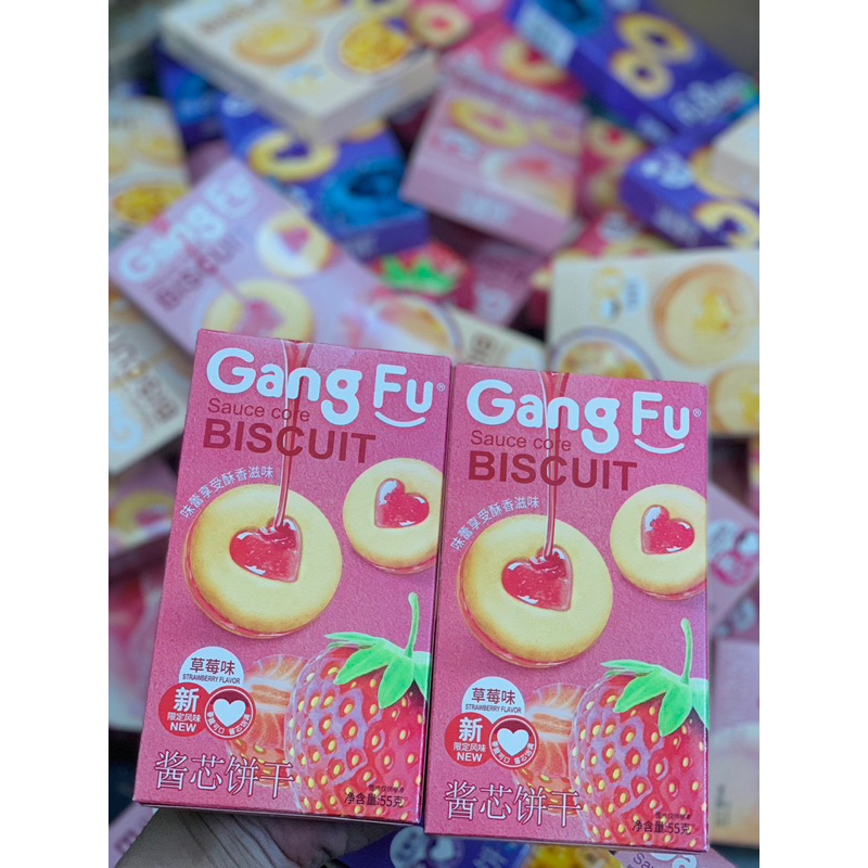 Bánh macaroon hộp giấy có nhân vị trái cây hộp 50gr - 55g- 132gr/ Tuỳ loại