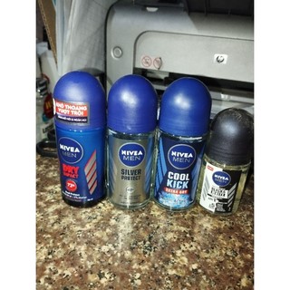 Lăn khử mùi Nivea Men phân tử bạc - 50ml