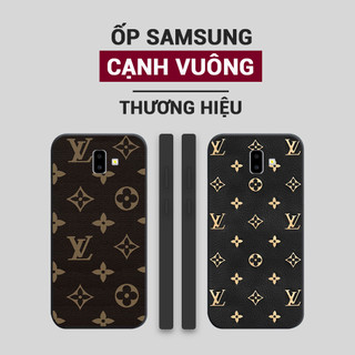 Ốp lưng Samsung Galaxy J6 / J6 Plus / J6+ hình thương hiệu cạnh vuông cao cấp