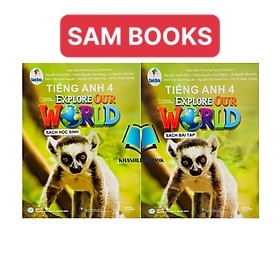 Tiếng Anh 4 Explore our world CD bán kèm bút chì ROCO 2B 10k