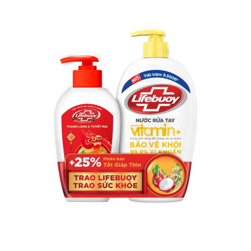 Nước Rửa Tay Lifebouy Chai 450Ml