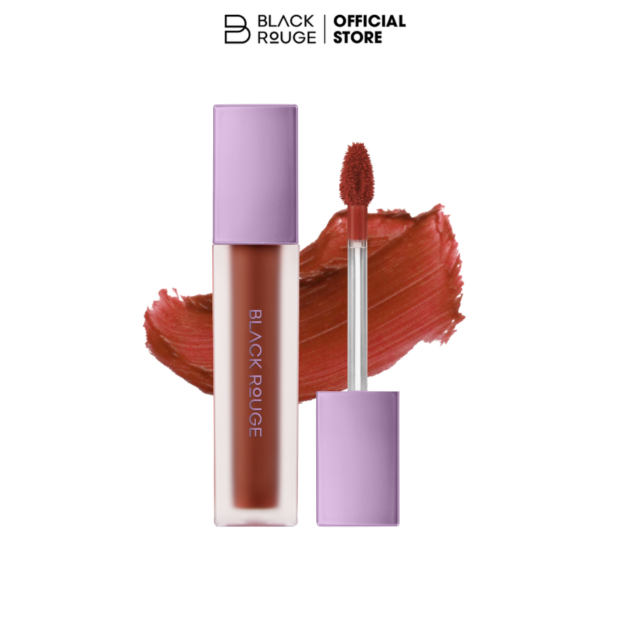 Xả kho giá gốc - Son kem lì BLACKROUGE A12 màu đỏ nâu gạch siêu lì mịn lâu trôi