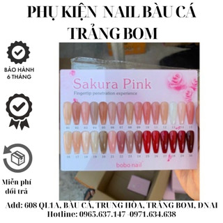 [SƠRI NAIL] Sơn Gel Thạch Bobo Chính Hãng Chất Đậm Đặc, Bám Móng, Lên Màu Chuẩn 15ml (Lẻ Chai)
