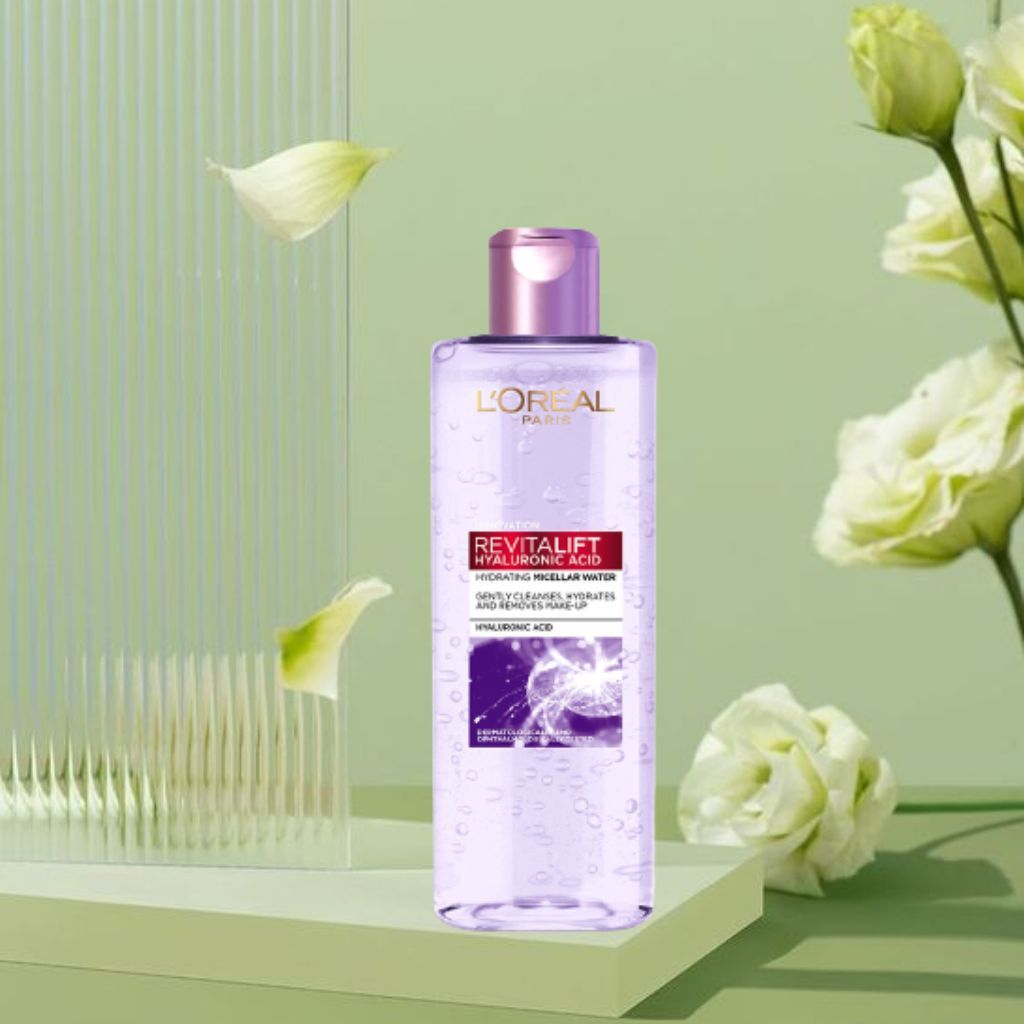 Nước Tẩy Trang L’Oreal Paris Revitalift Hyaluronic Acid Hydrating Sạch Sáng Mịn Da .