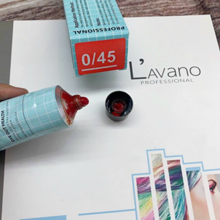 ( Sỉ salon ) màu nhuộm thời trang LAVANO tem xanh,  hương cà phê 100ml ( không kèm oxy , không sử dụng tại nhà )