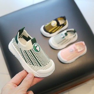Giày cho bé vải len co giãn đế chống trơn vấp- giày tập đi bé trai bé gái siêu nhẹ -Giangkids