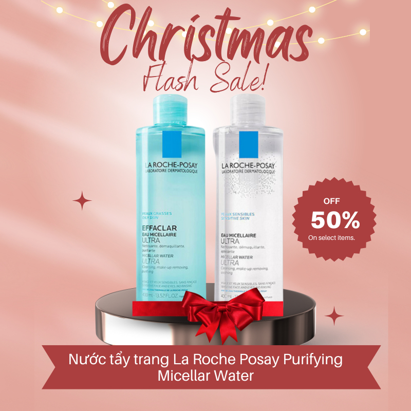Nước tẩy trang La Roche Posay Purifying Micellar Water 400ml