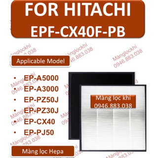 Màng lọc không khí hitachi ep-a3000,ep-dzx40,ep-a5000
