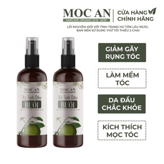 Combo 2 chai xịt bưởi mọc tóc, tinh dầu mọc tóc bưởi da xanh chai 120ML