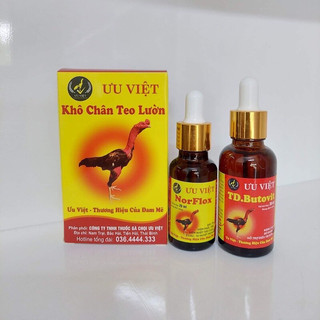 khô chân, teo lườn dùng cho gà