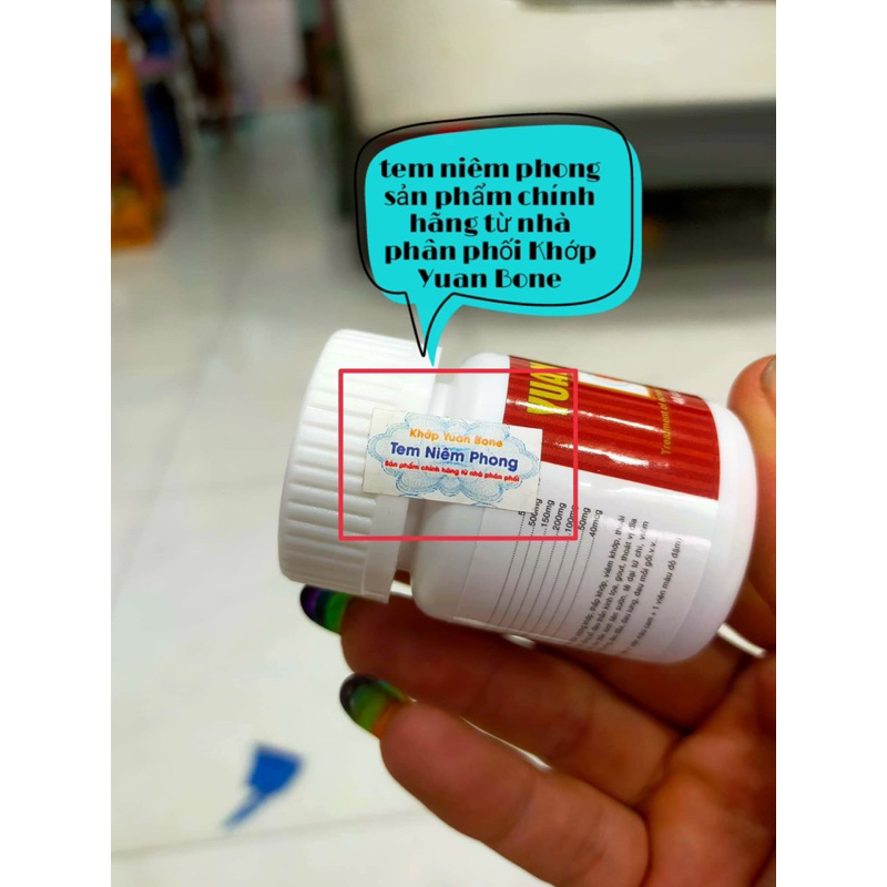 Duỡng phục hồi khớp yuan bone có tem