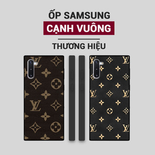 Ốp lưng Samsung Galaxy Note 10 / Note 10 Plus / Note 10+ hình thương hiệu cạnh vuông cao cấp