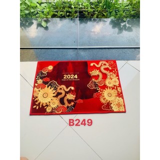 Thảm tết 2024 loại 1 , thảm lau chân năm giáp thìn , thảm chùi chân giá sỉ, thảm chân bali mẫu đẹp