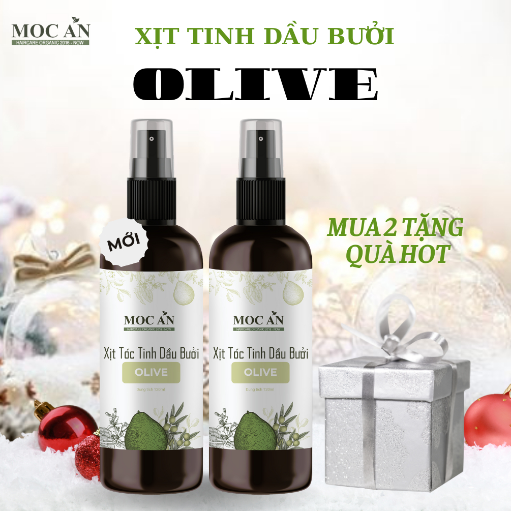 [BOL120] Xịt Bưởi Tinh Dầu Olive [120ML] Mộc Ân Haircare