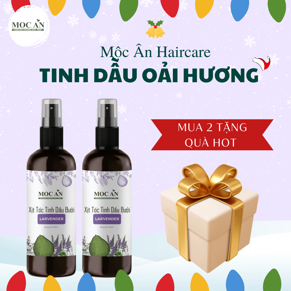  Xịt Bưởi Tinh Dầu Oải Hương  Mộc Ân Haircare