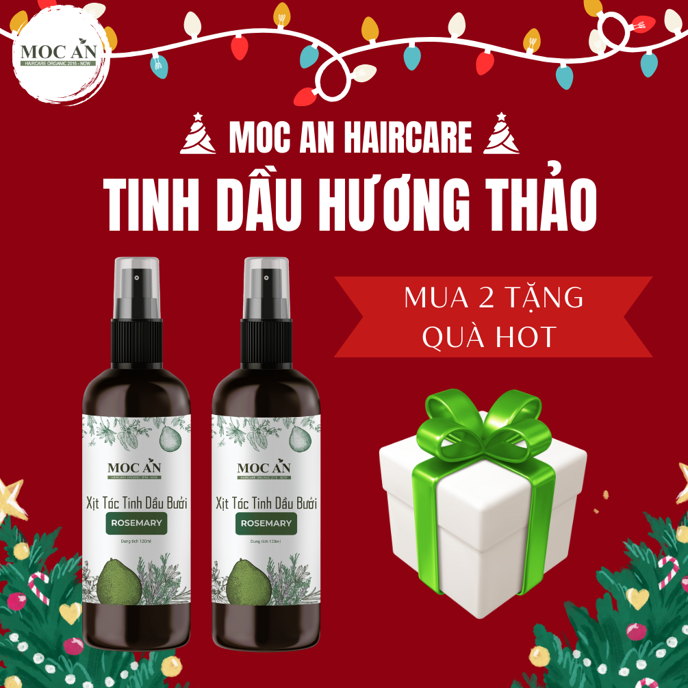 [BRO120] Xịt Bưởi Tinh Dầu Hương Thảo [120ML] Mộc Ân Haircare