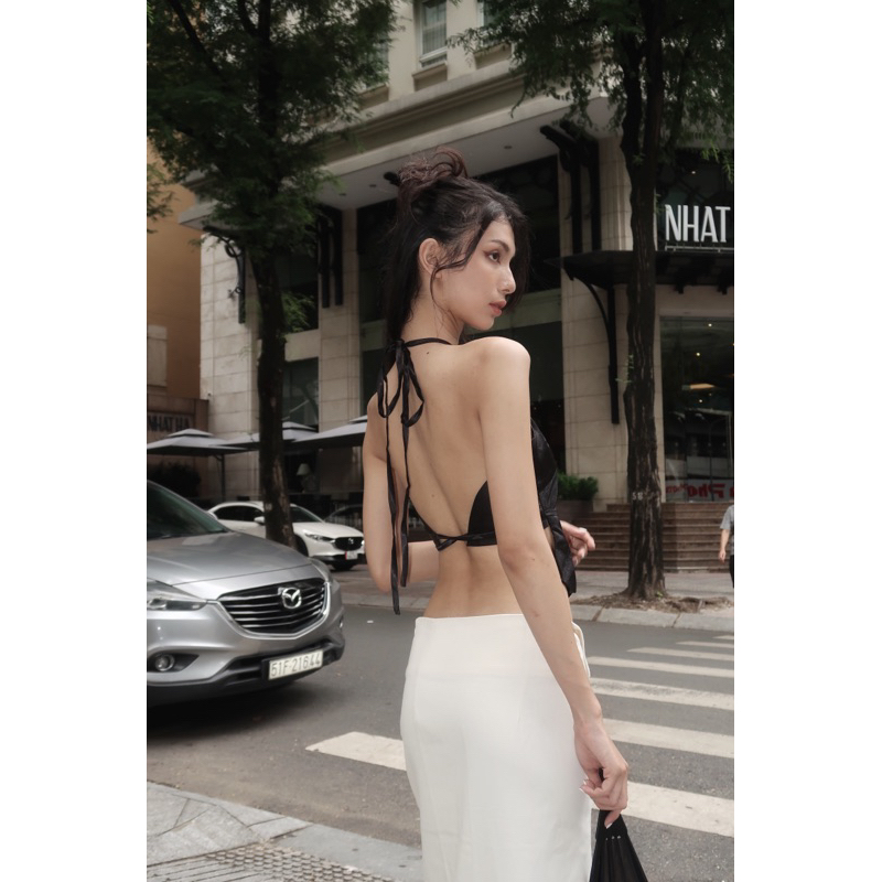 Chân Váy Dài Xẻ Sheath Skirt