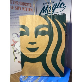 Túi giấy bảo vệ môi trường starbucks coffee
