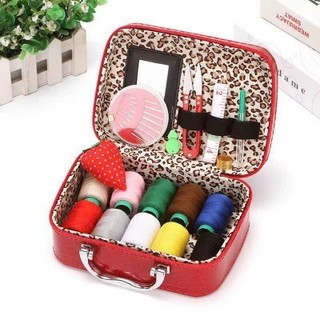 Set 17 món kim chỉ may vá, cốp kim chỉ may cứu cánh mọi lúc, hộp đựng kim chỉ nhỏ gọn dễ mang theo
