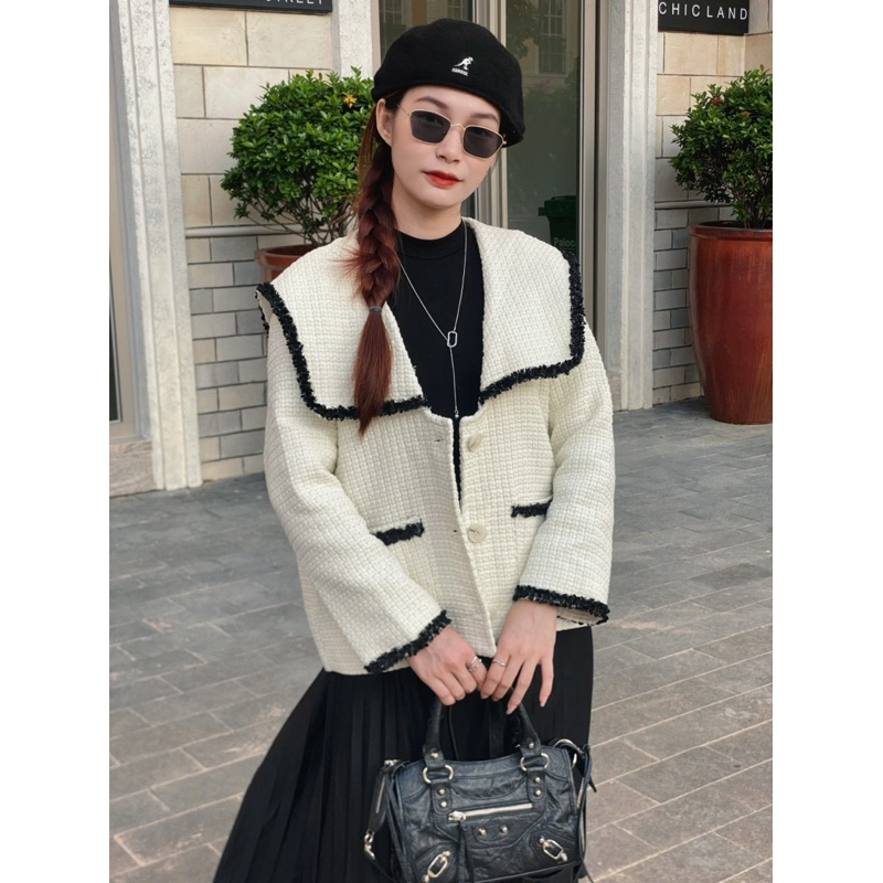 𝐓𝐰𝐞𝐞𝐝 𝐉𝐚𝐜𝐤𝐞𝐭 - Áo khoác vải Tweed