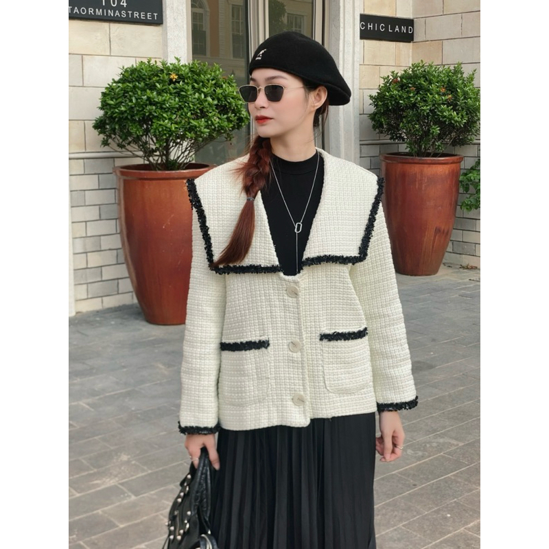 𝐓𝐰𝐞𝐞𝐝 𝐉𝐚𝐜𝐤𝐞𝐭 - Áo khoác vải Tweed