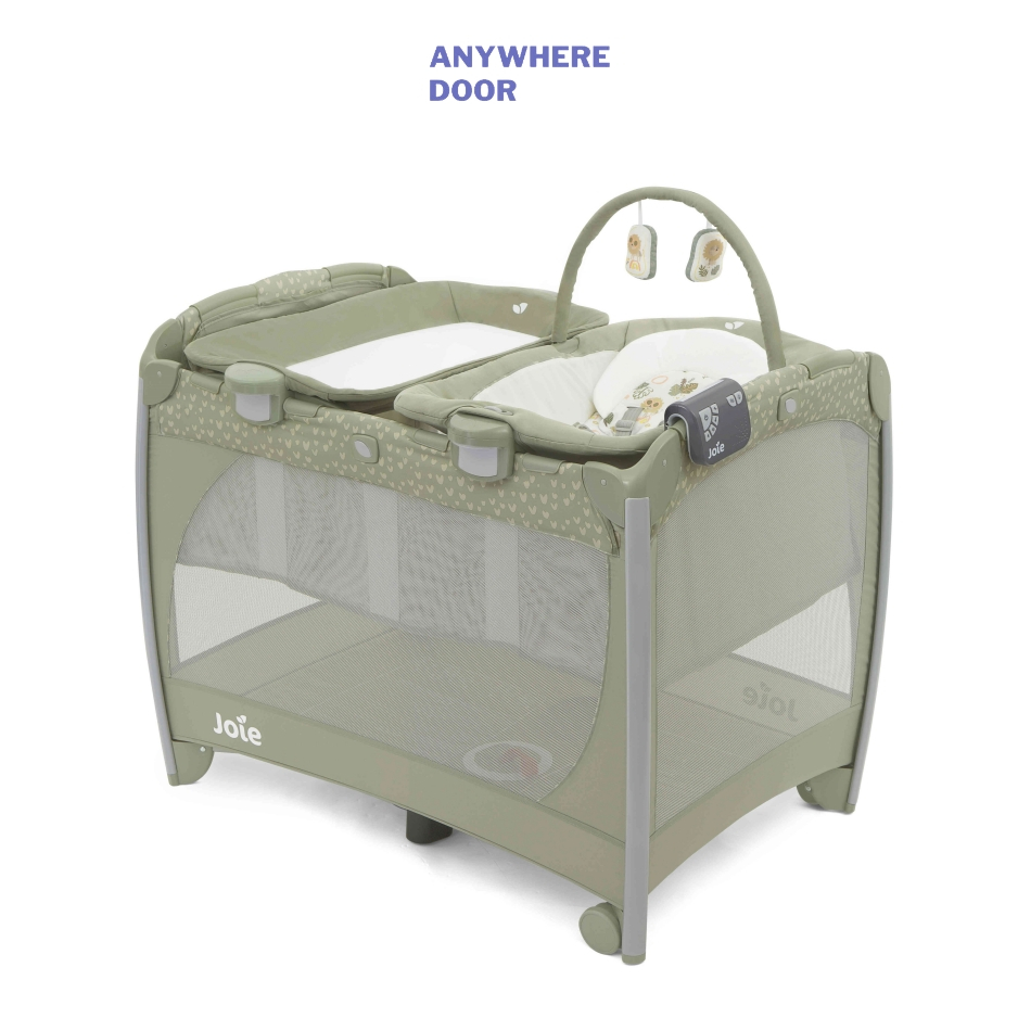 Giường cũi trẻ em Joie Excursion Change & Bounce Leo