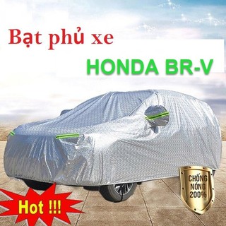 Bạt che phủ xe Honda Brv cao cấp bạt 3 lớp Tráng Nhôm, chống xước