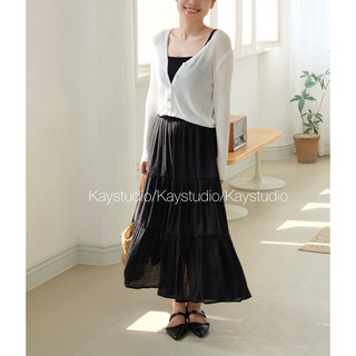 [KAYSTUDIO] CHÂN VÁY ĐEN XOTA (XÒE TẦNG)