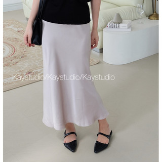 [KAYSTUDIO] CHÂN VÁY LỤA BE