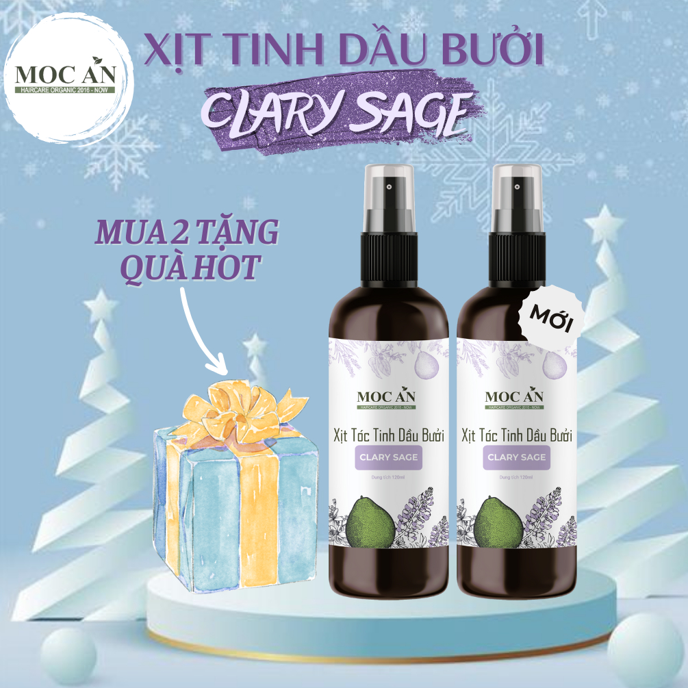 [BCL120] Xịt Bưởi Tinh Dầu Xô Thơm [120ML] Mộc Ân Haircare