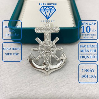  Mặt mỏ neo bạc mặt dây chuyền bạc 925 PHAN HUYNH JEWELRY 