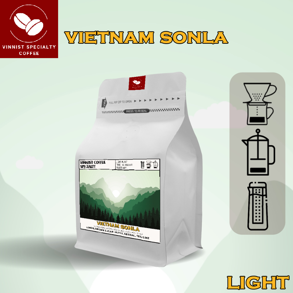 Cà phê Chiềng Ban Sơn La - Vinnist Specialty Coffee