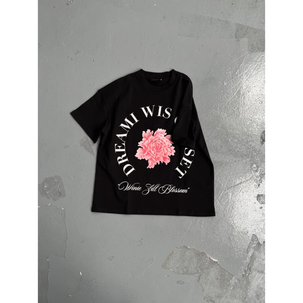 Áo Thun WIS FLOWER DCSG T-SHIRT - BLACK