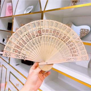 Quạt gỗ, Quạt cổ trang gỗ thơm