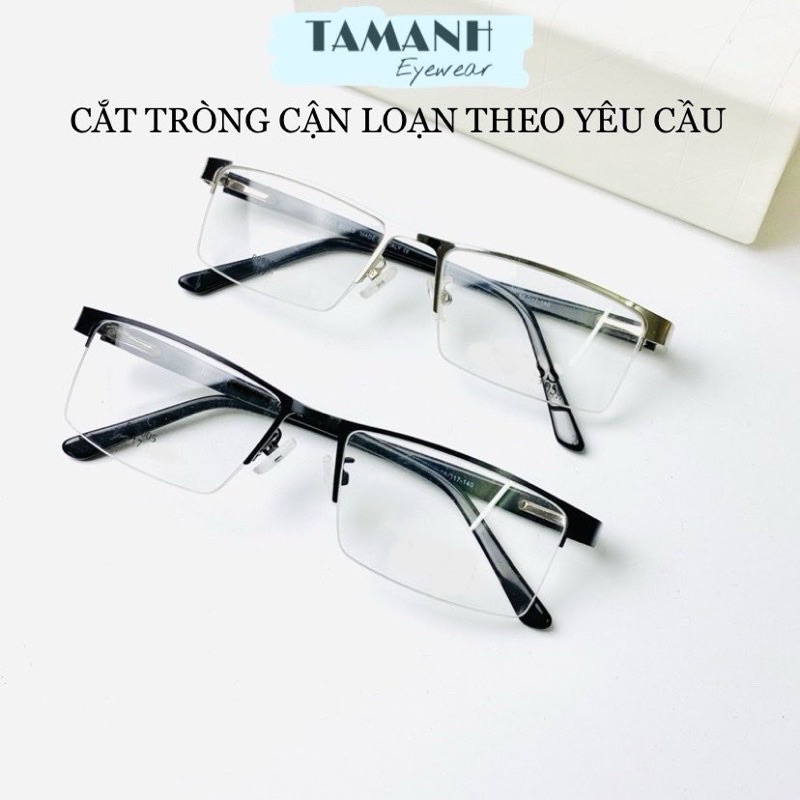GỌNG CẬN NAM NỮ KIM LOẠI XẺ CƯỚC - NHẬN CẮT KÍNH CẬN VIỄN LOẠN