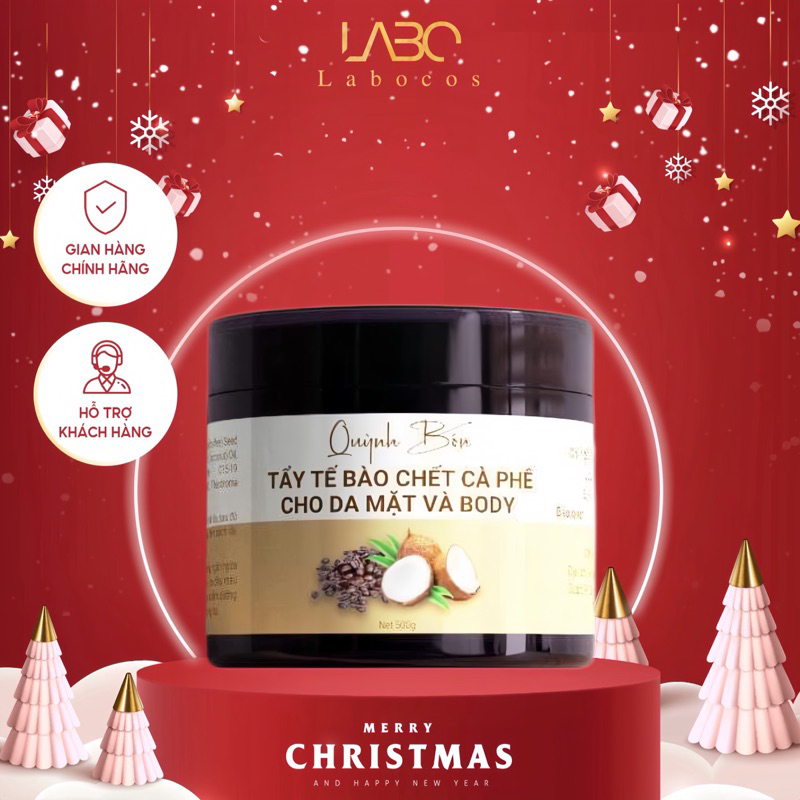 TẨY TẾ BÀO CHẾT BÃ CAFE TÁCH DẦU MIX DỪA NON HỦ 500G